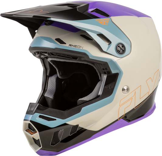 Fly Racing Formula CC Glide Helmet - Purple/Stone/Black