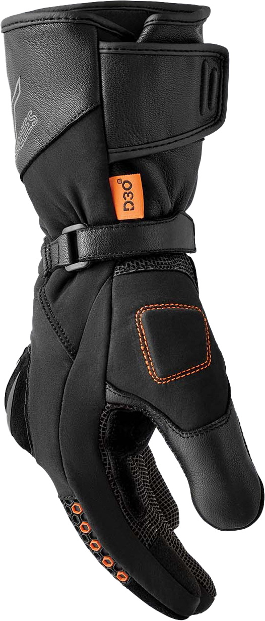 RST Womens Artic D30 Waterproof Gloves - Black