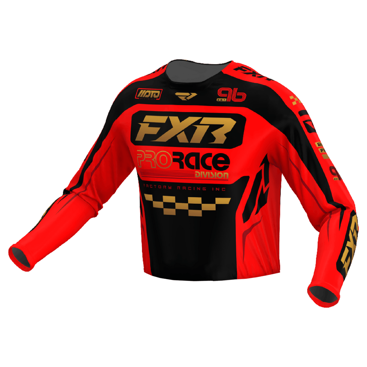 FXR Clutch Pro Gear Set -red-black-gld
