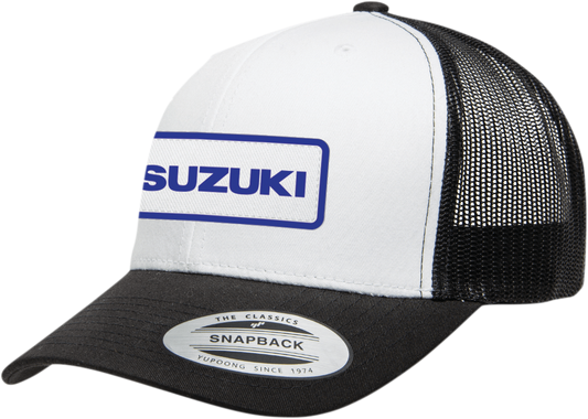 Facotry Effex Suzuki Throwback Hat - Black/White