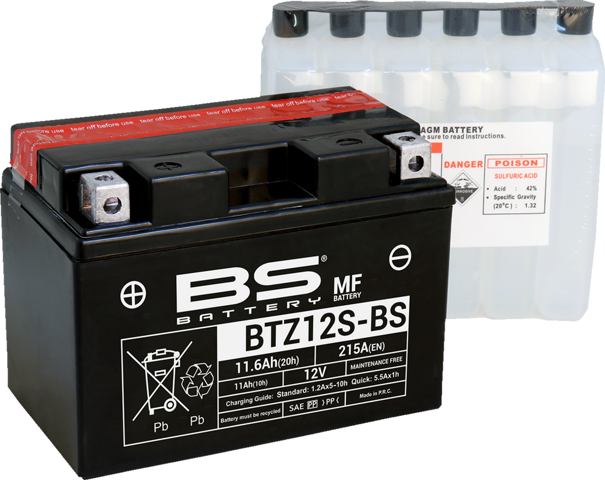 BS Battery - BTZ12S-BS (YTZ)