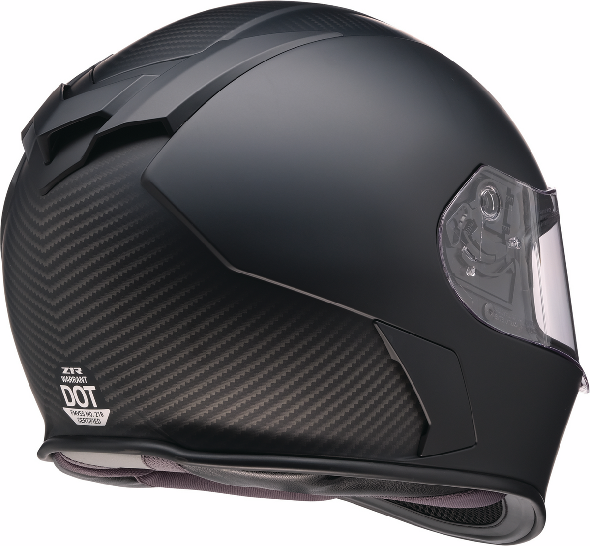 Z1R Warrant Carbon Helmet - Black