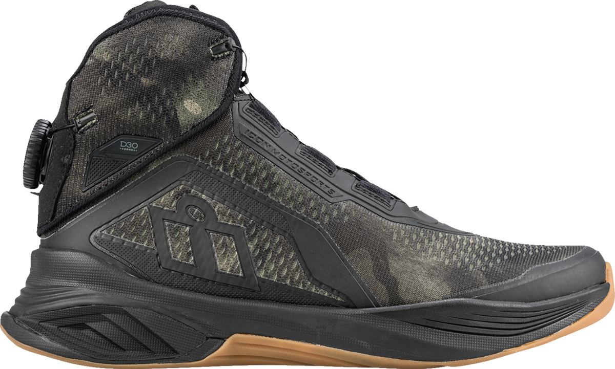 Icon Hooligan AF Boots - Gray Camo