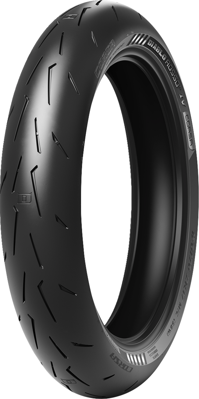 Pirelli Diablo Rosso IV Corsa Front Tire - 120/70ZR17 - (58W)