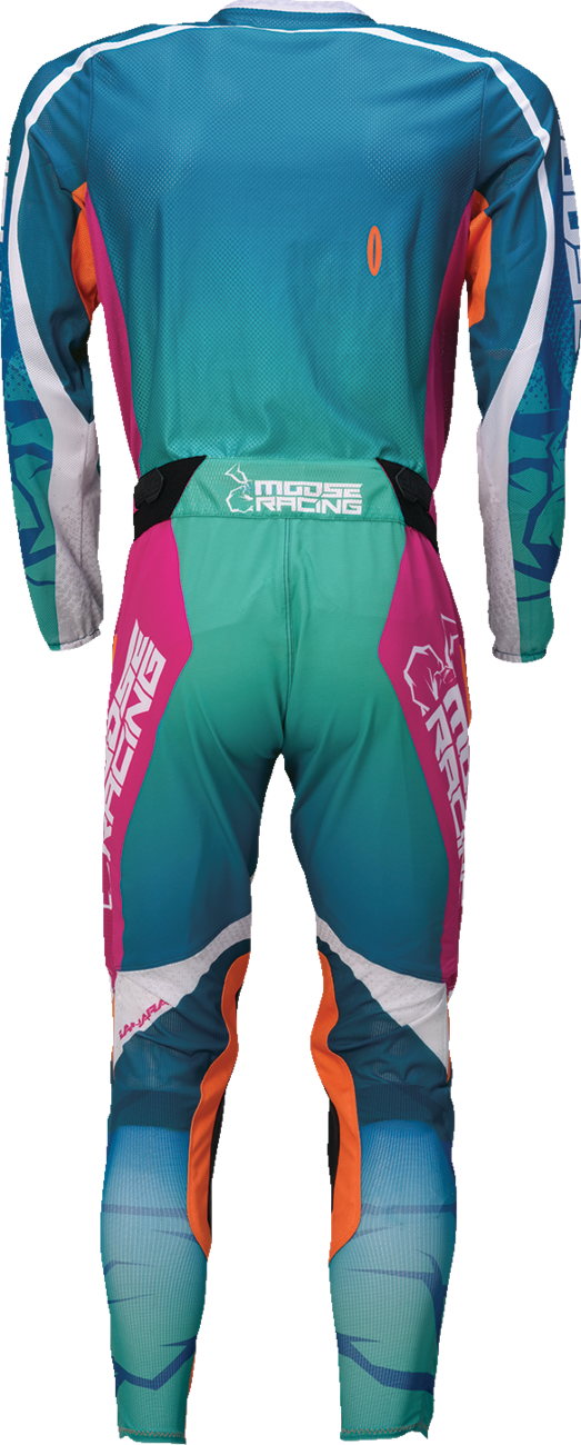 Teal/Orange/Pink