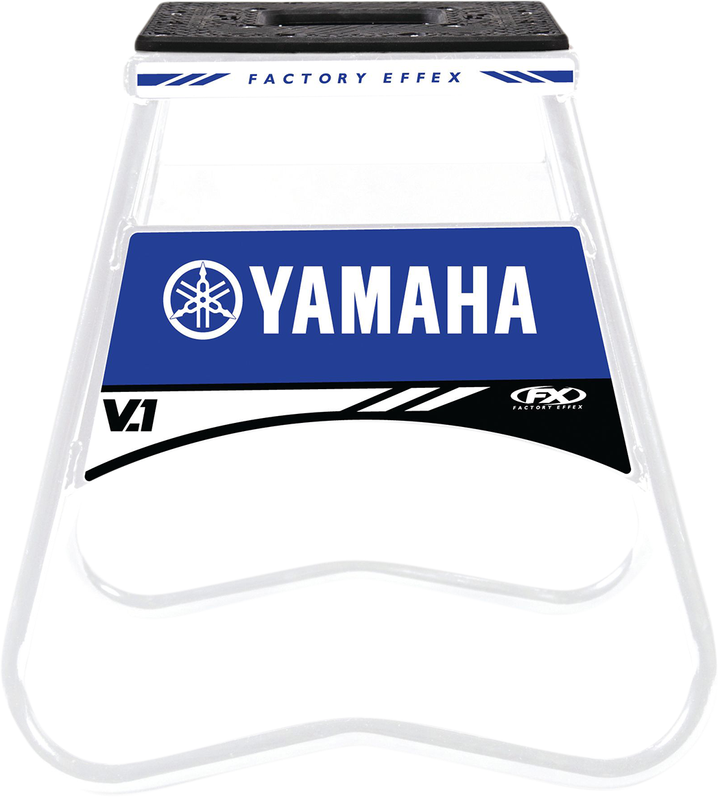 Facotry Effex V.1 Bike Stand - Yamaha - White/Blue