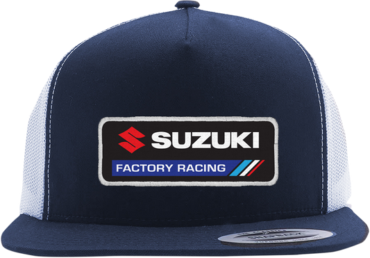 Facotry Effex Suzuki Factory Hat - Navy/White
