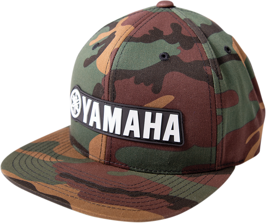 Facotry Effex Yamaha Bold Snapback Hat - Camouflage