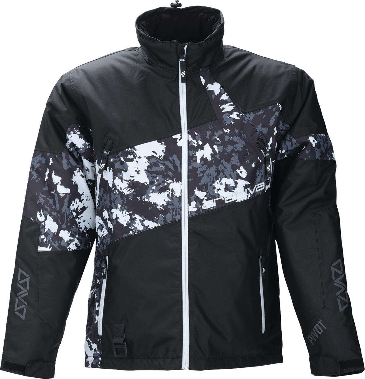 Arctiva Pivot 7 Jacket - Camo Black/White