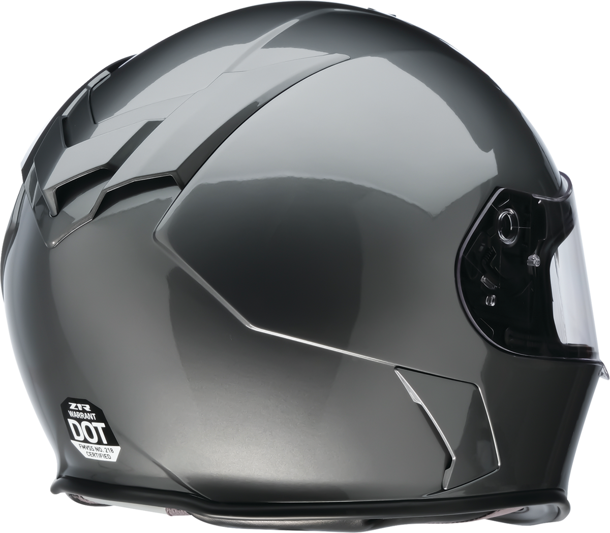 Z1R Warrant Helmet - Dark Silver