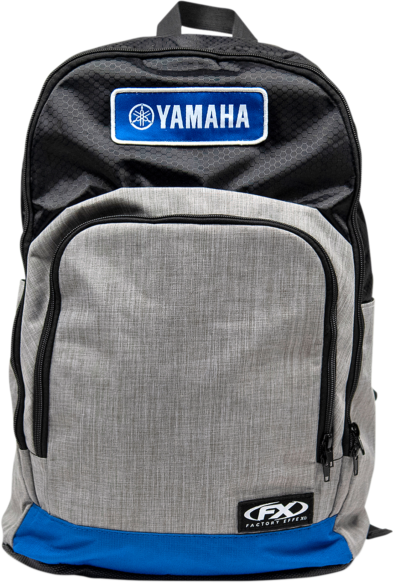Facotry Effex Yamaha Standard Backpack - Black/Gray/Blue