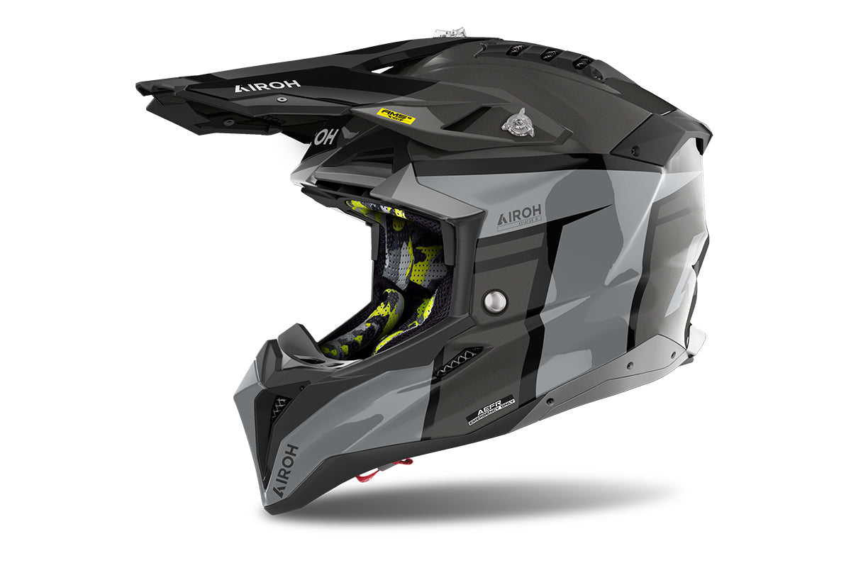 Airoh Aviator 3 Sabre Helmet - Grey