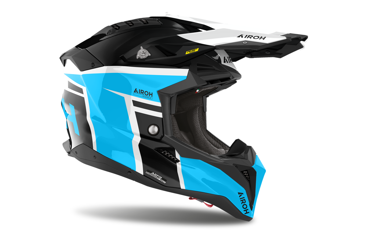 Airoh Aviator 3 Sabre Helmet - Azure