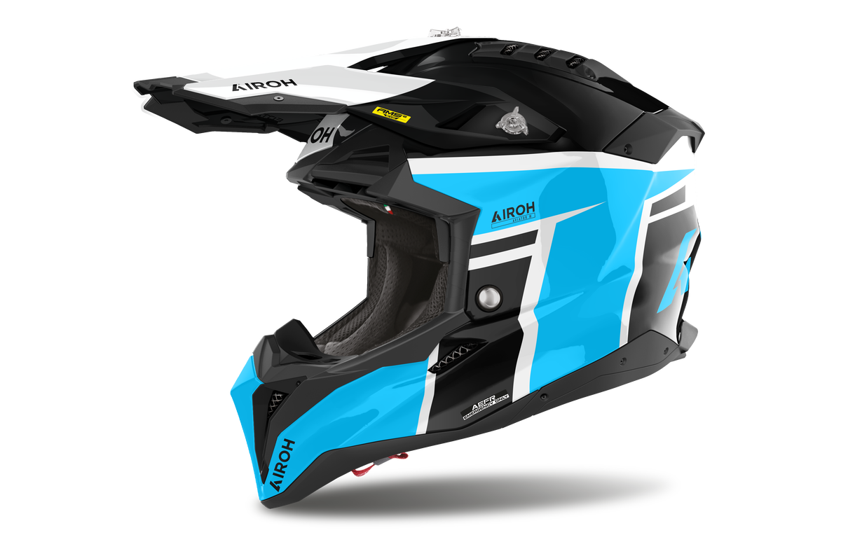 Airoh Aviator 3 Sabre Helmet - Azure
