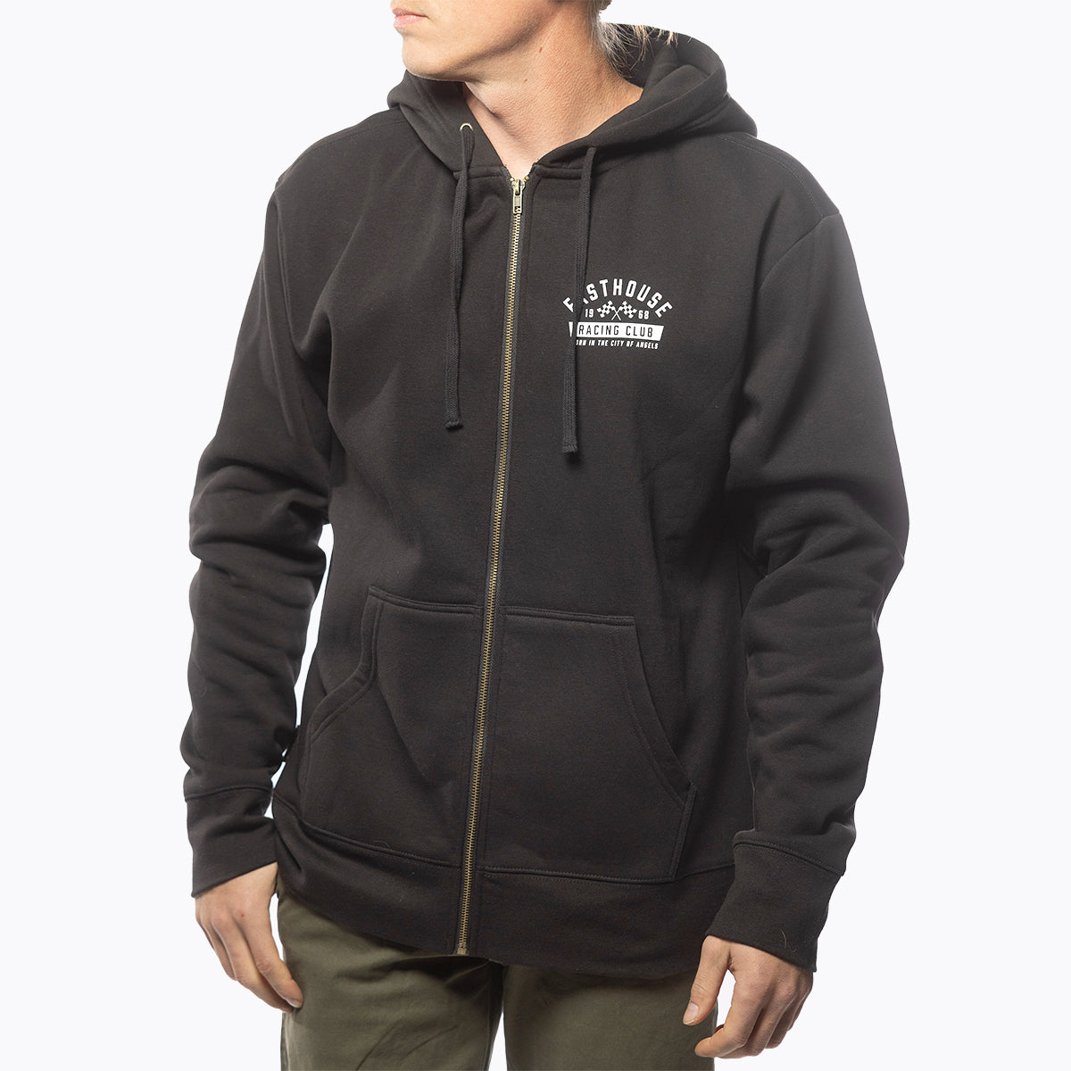 Fasthouse Acclaim Hoodie Zipup Black