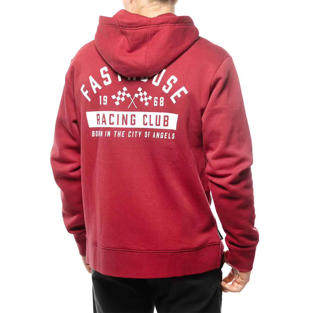 Fasthouse Acclaim Hoodie Zipup - Cardinal