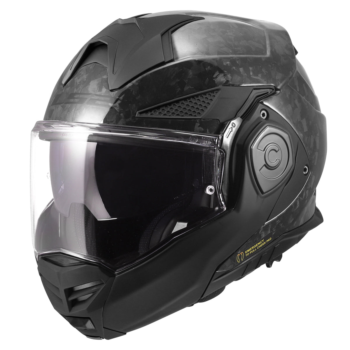 LS2 Advant X Carbon Forged Helmets - Gloss Black