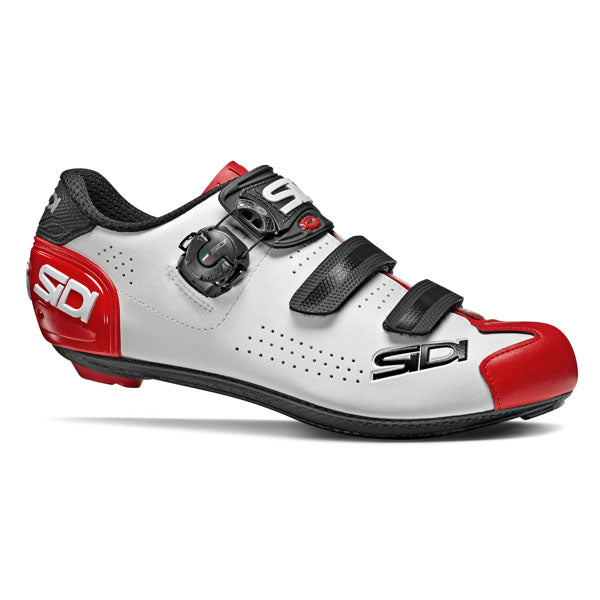 Sidi Alba 2 Shoes CLOSEOUT - White/Black/Red