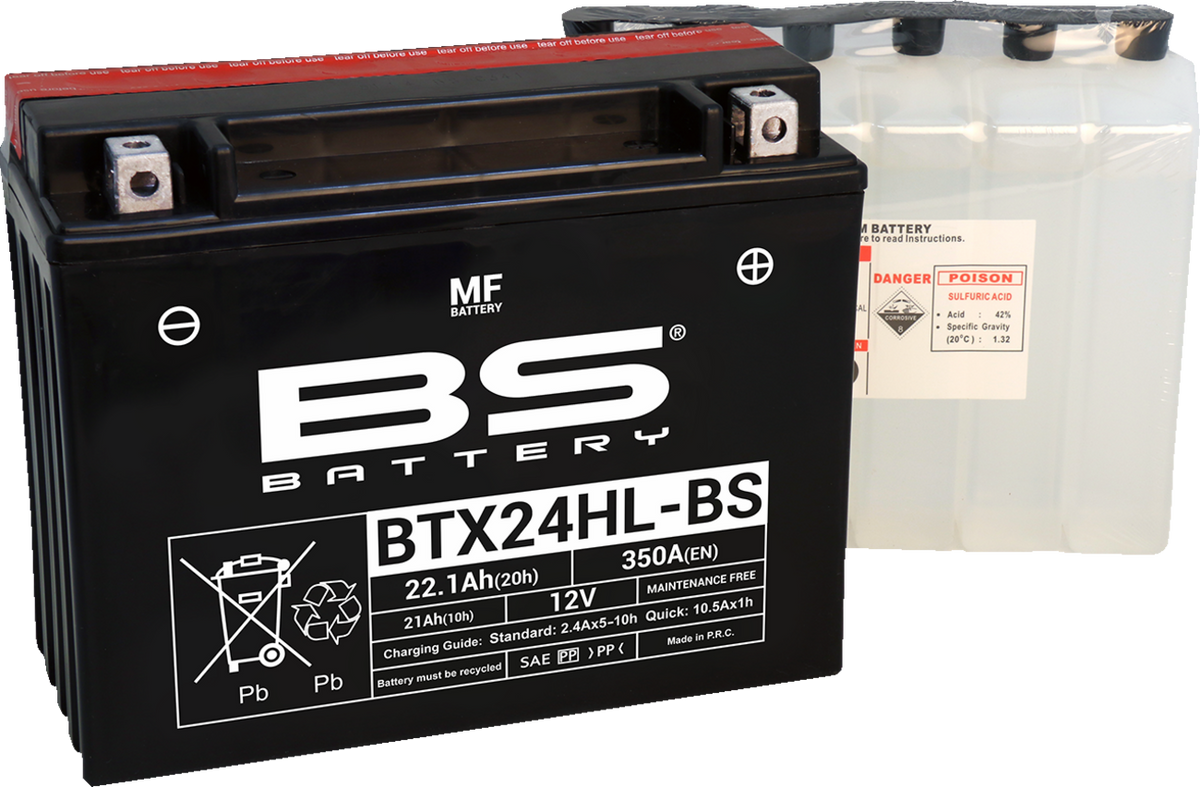 BS Battery - BTX24HL-BS (YTX)