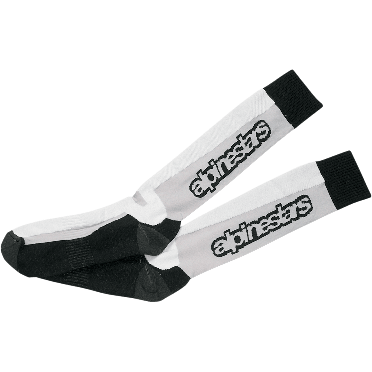 Alpinestars Summer Touring Socks - White/Black