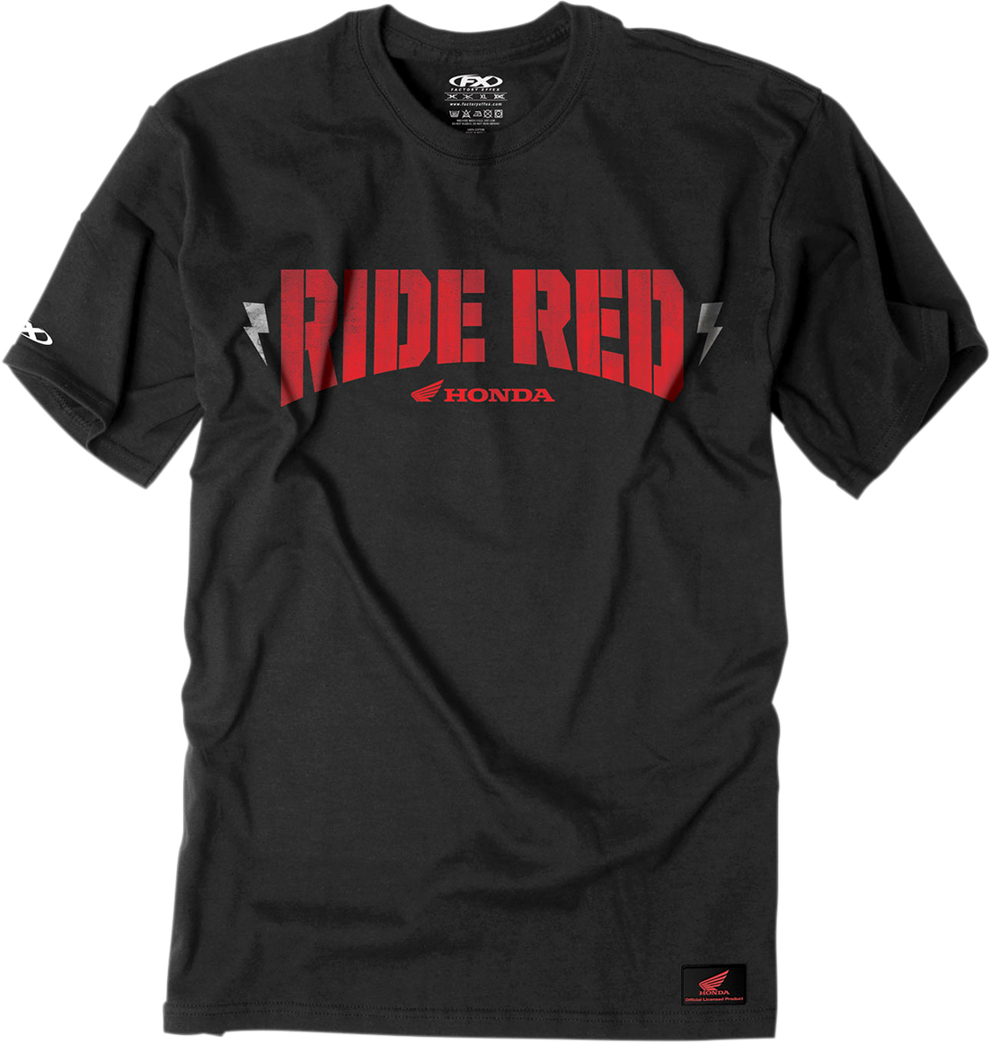 Facotry Effex Honda Ride Bolt T-Shirt - Black