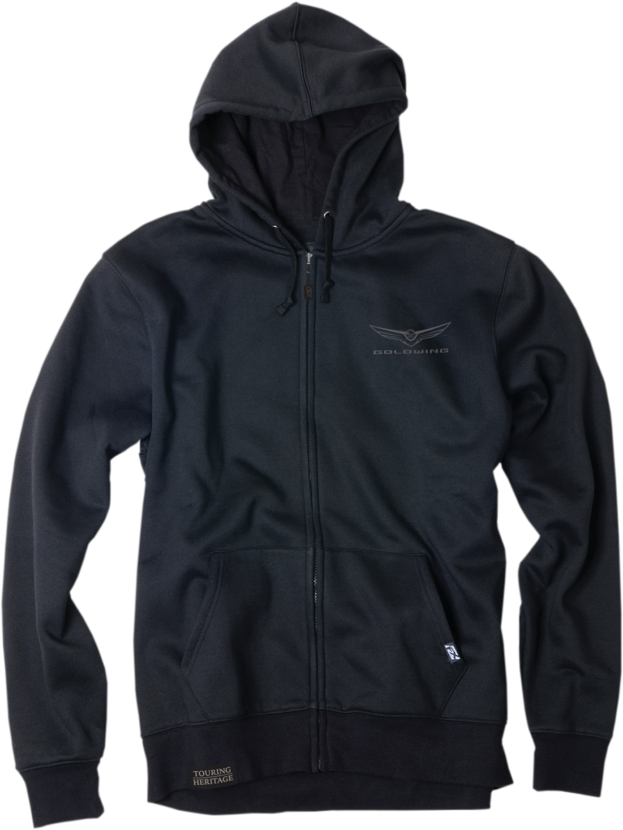 Facotry Effex Goldwing Burst Zip Hoodie - Black