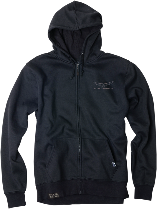 Facotry Effex Goldwing Burst Zip Hoodie - Black