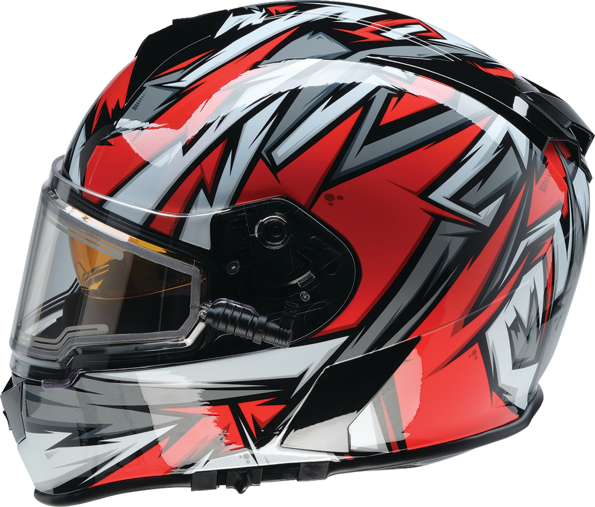 Z1R Warrant Snow Neuron Helmet - Red/White