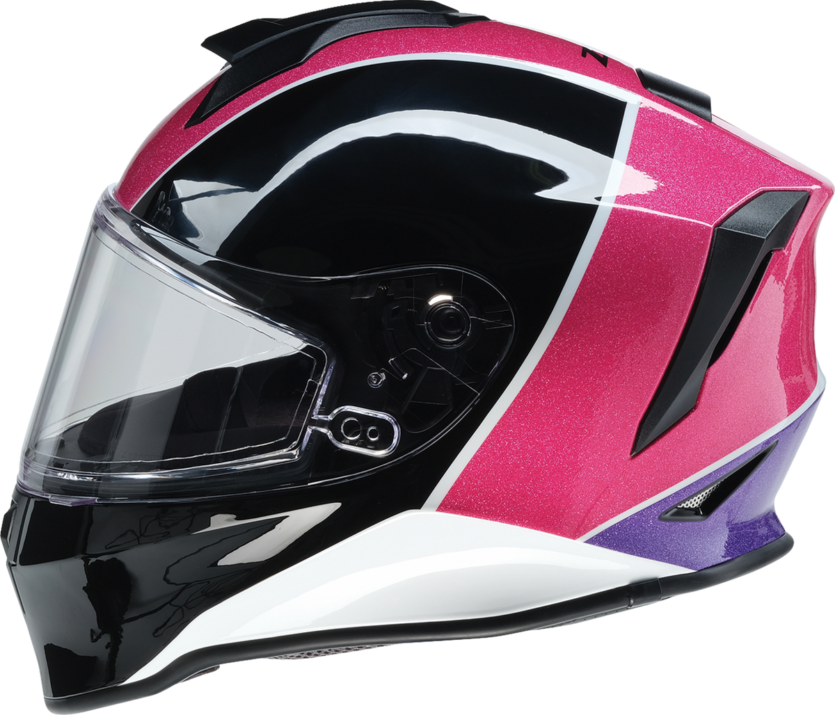 Z1R Youth Warrant 2.0 Snow Fresh Pow Helmet - Pink/Purple