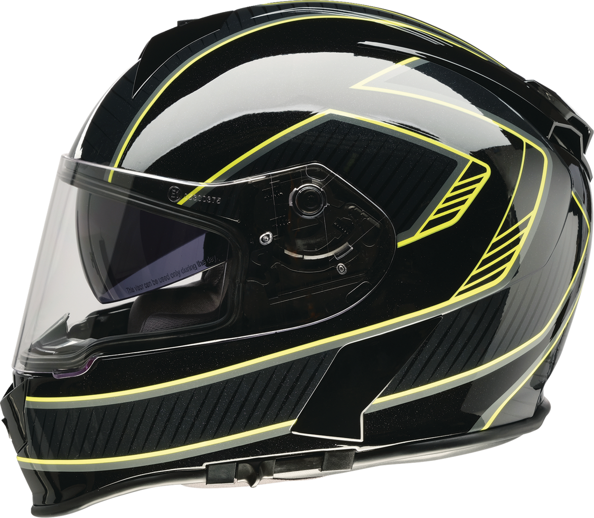 Z1R Warrant Amplify Helmet - Black/Hi-Viz