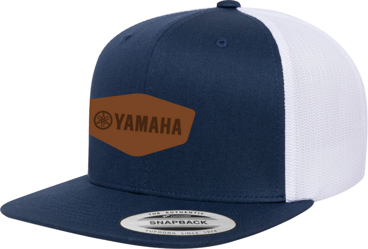 Facotry Effex Yamaha Heritage Snapback Hat - Navy/White