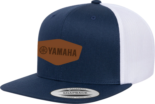 Facotry Effex Yamaha Heritage Snapback Hat - Navy/White