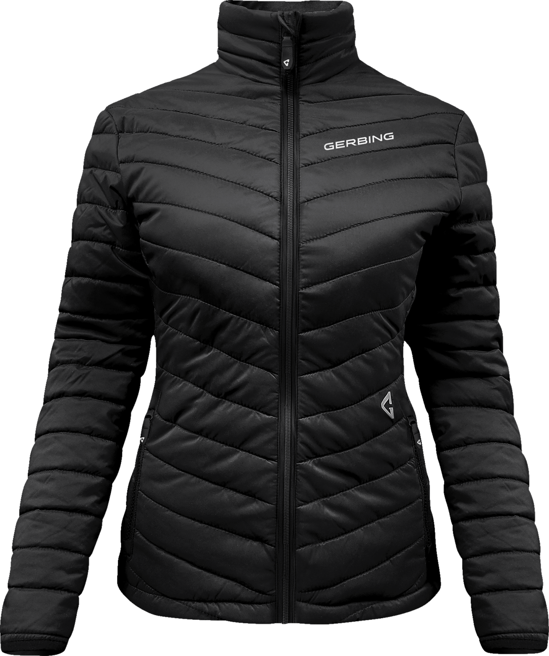 Gerbing Womens 7V Khione Insulated Heated Puffer Jacket 2.0 - Black
