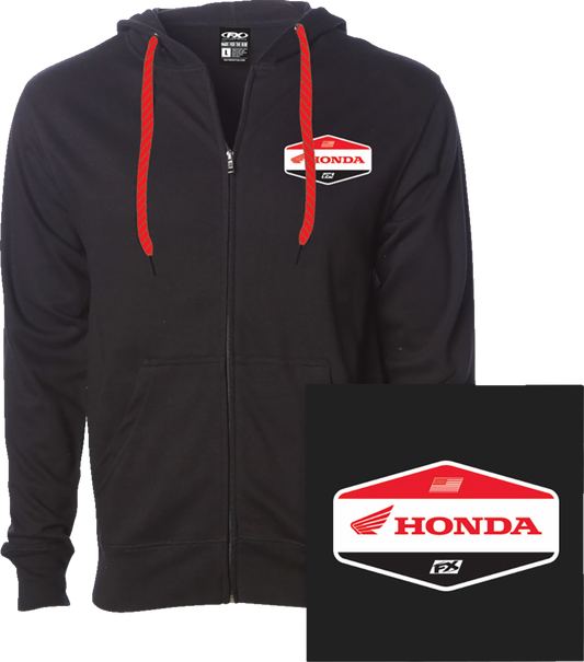 Facotry Effex Honda Stadium Zip-Up Hoodie - Black