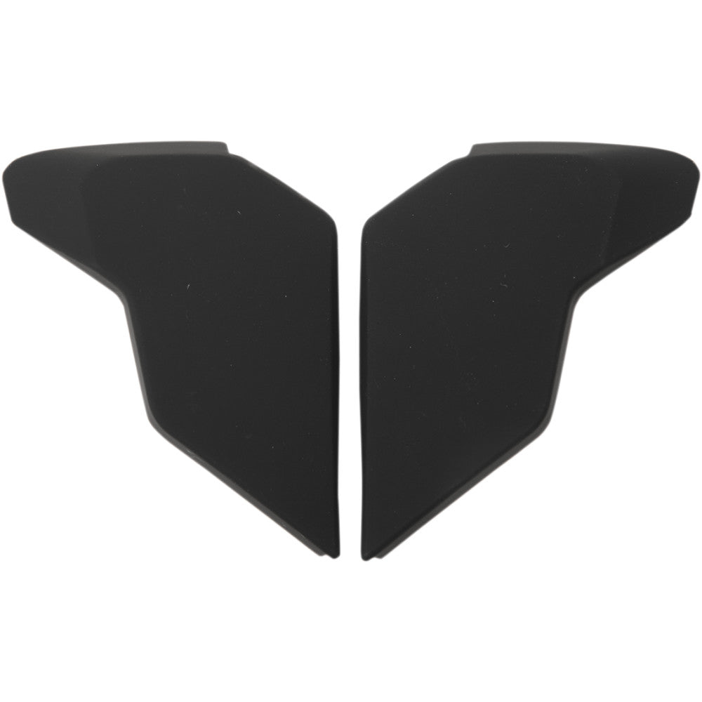 Icon Airflite Helmet Side Plates - Rubatone Black
