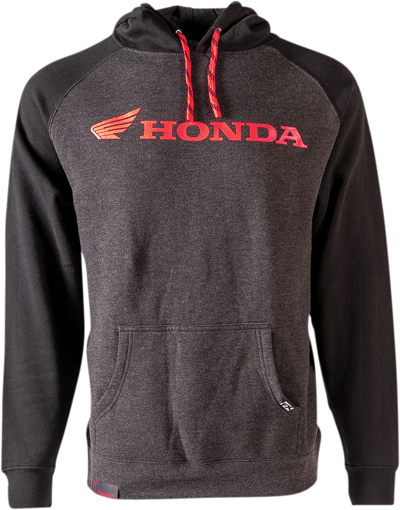 Facotry Effex Honda Landscape Pullover Hoodie - Charcoal/Black