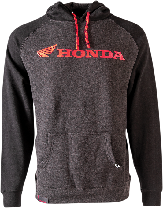Facotry Effex Honda Landscape Pullover Hoodie - Charcoal/Black