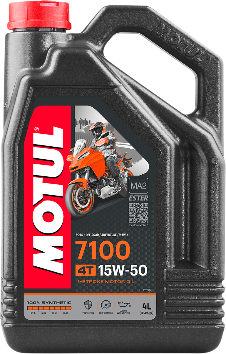 Motul 7100 4T Synthetic Oil - 4 Liter - 4 Liter