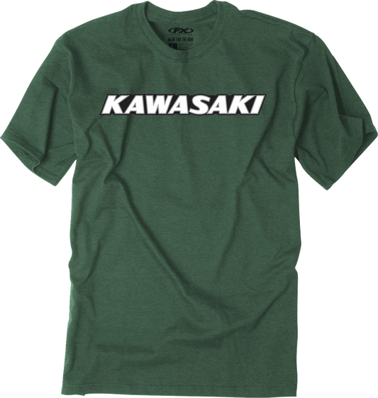 Facotry Effex Kawasaki Vintage T-Shirt - Forest Green