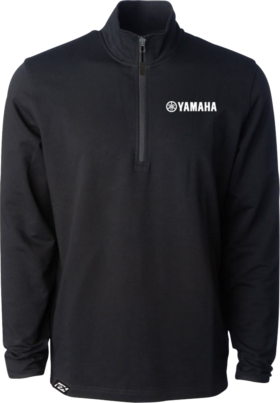 Facotry Effex Yamaha Performance Quarter-Zip Sweatshirt - Black