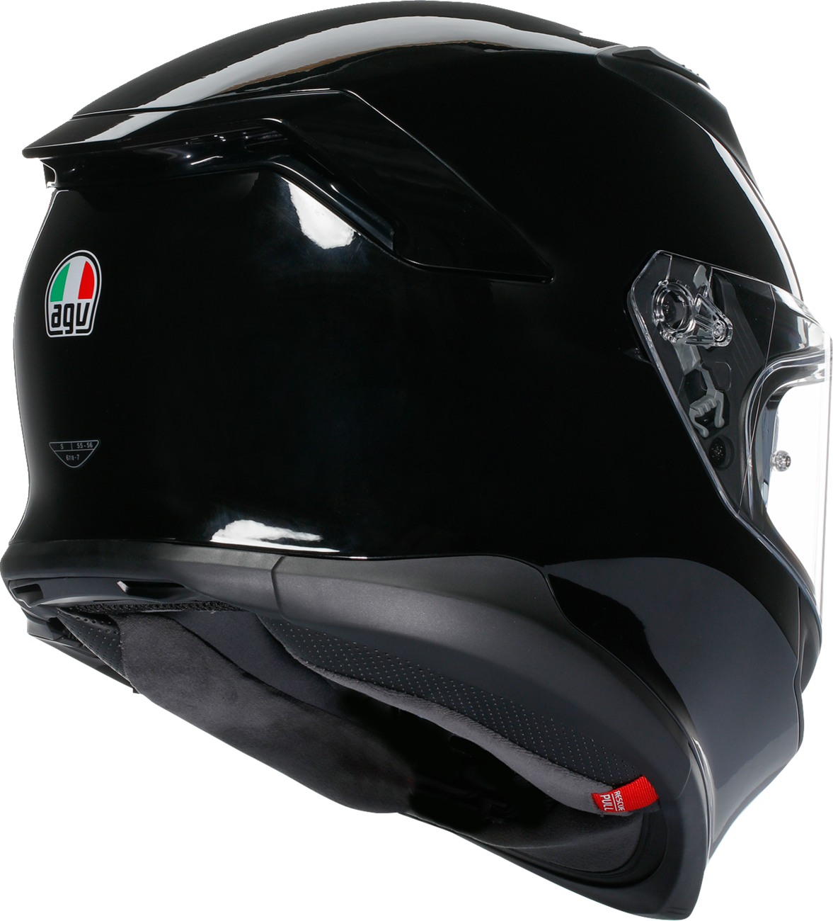 AGV K7 Helmet - Mono - Gloss Black