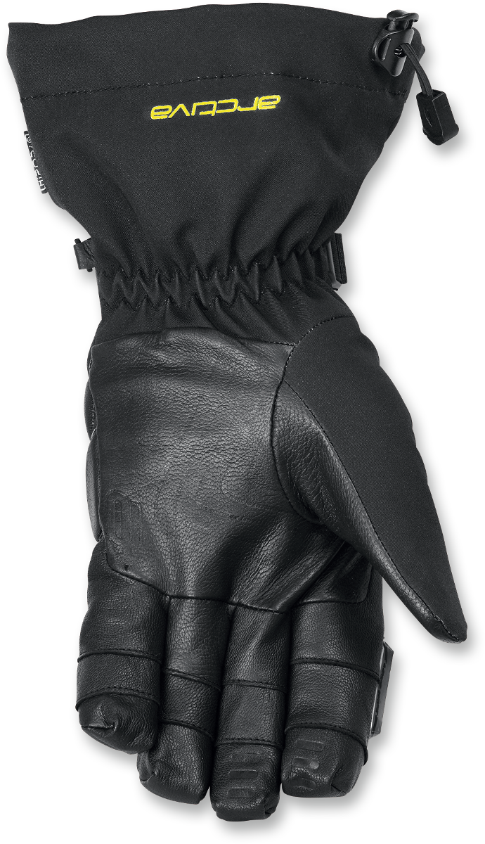 Arctiva Meridian Gloves - Black/Hi-Vis Yellow