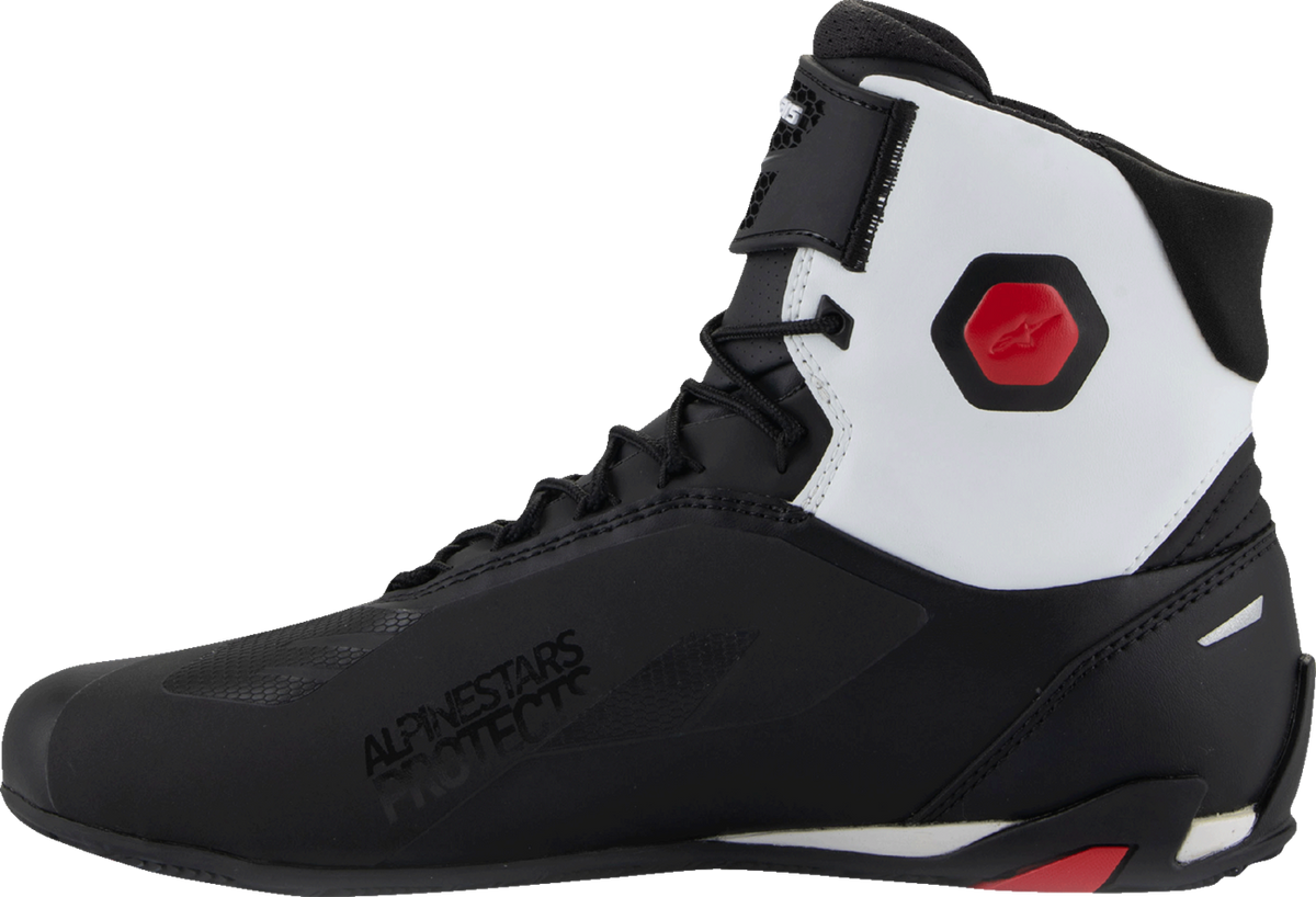 Alpinestars Faster-4 Shoes Black/White/Red