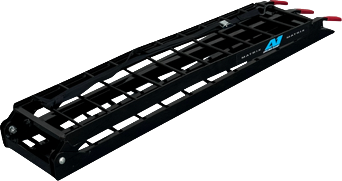 Matrix A1 Arch Folding Ramp 8' -  Aluminum - Black