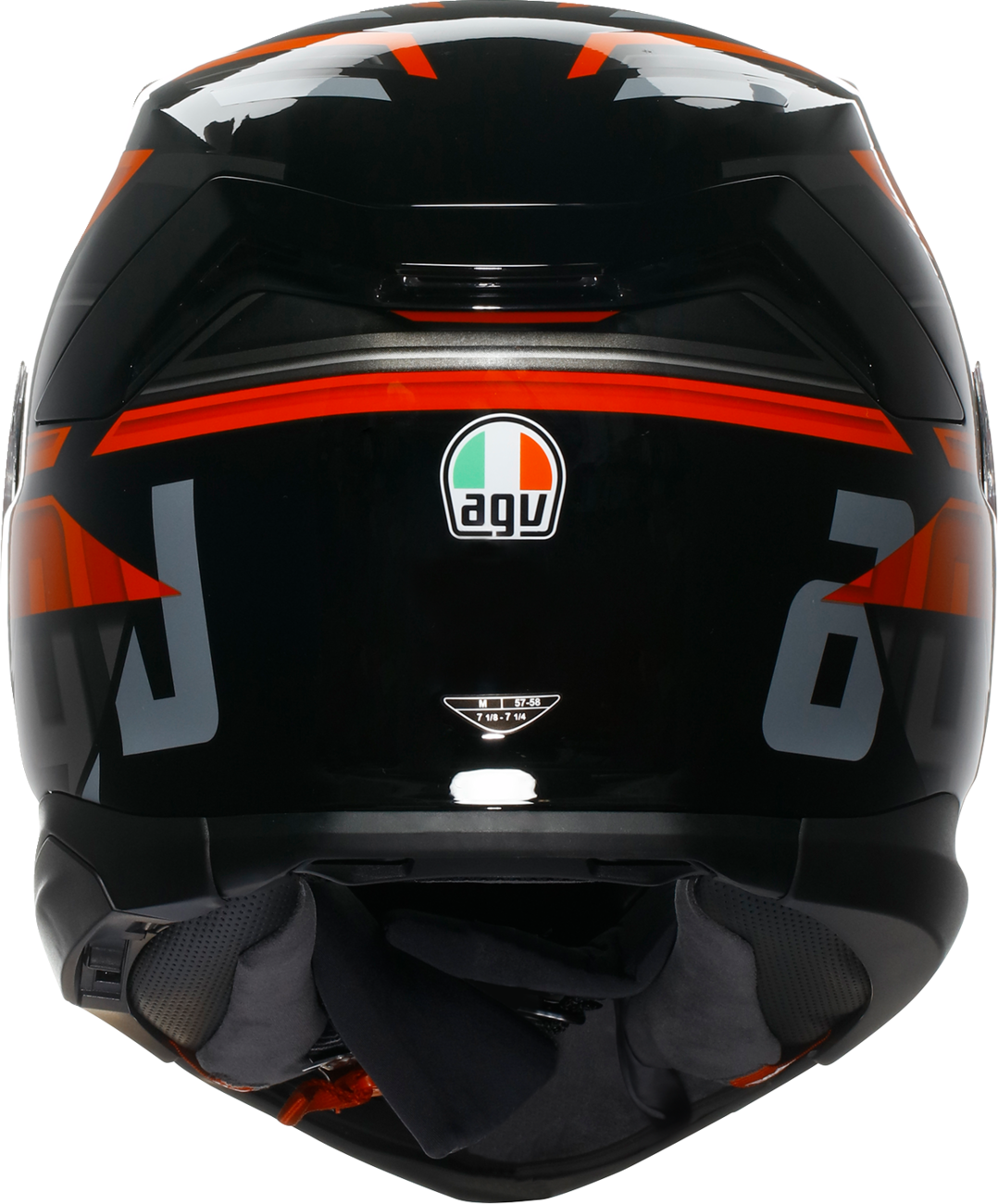 AGV K7 Helmet - Taurax - Black/Red