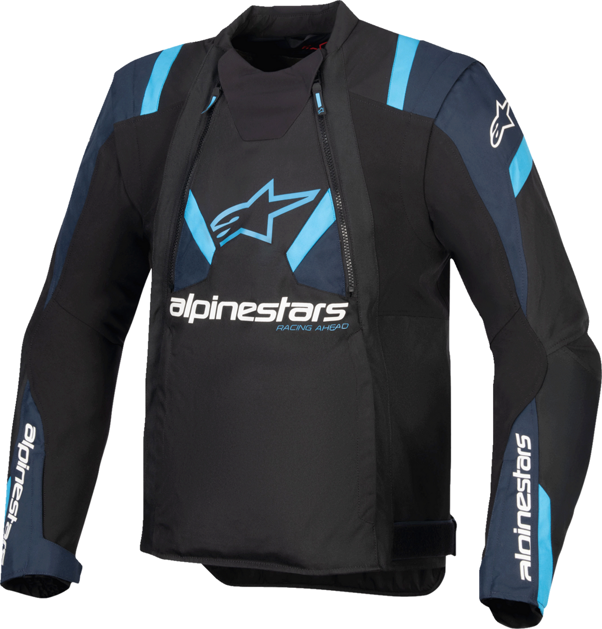 Alpinestars T-Stunt Air Jacket - Black/Dark Blue/Blithe Blue