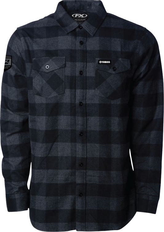 Facotry Effex Yamaha Explorer Flannel Shirt - Charcoal/Black