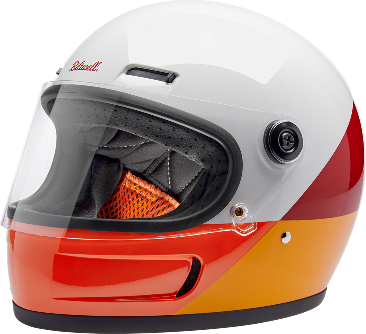 Biltwell Gringo SV Helmet - Gloss Intersection Warm - 2XL