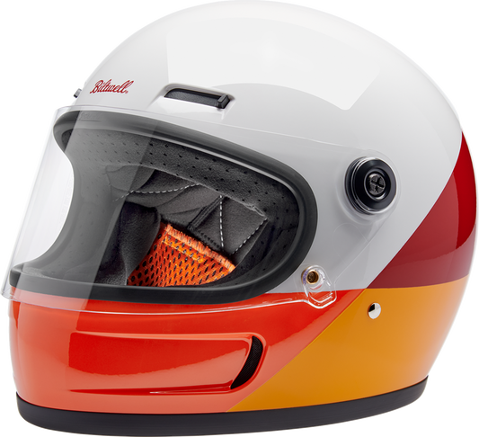 Biltwell Gringo SV Helmet - Gloss Intersection Warm - 2XL