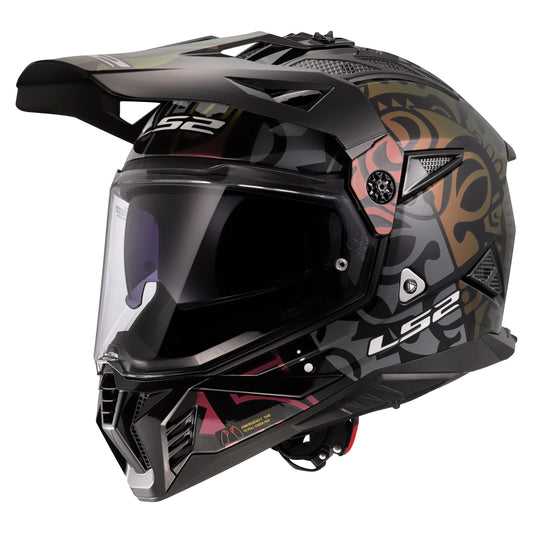 LS2 Blaze II Rangi Helmets - Chameleon Black